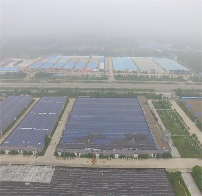 單縣宇太光電8.8MW屋頂分布式光伏發電項目